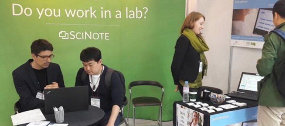 Big Interest in SciNote at Korea Lab 2019 blog
