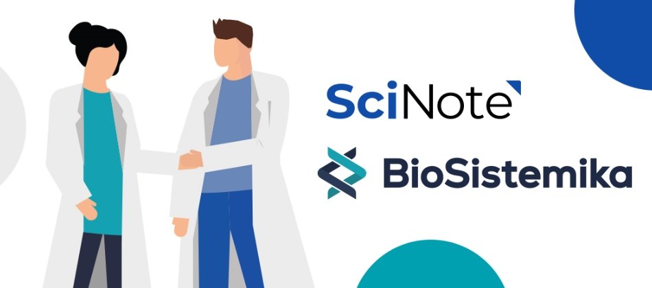 SciNote and BioSistemika partnership blog